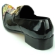 FI-7237 Black - Multicolor Slip on Fiesso by Aurelio Garcia