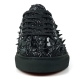 FI-2429 Black Glitter Black Spikes Low Cut Sneaker Encore by Fiesso